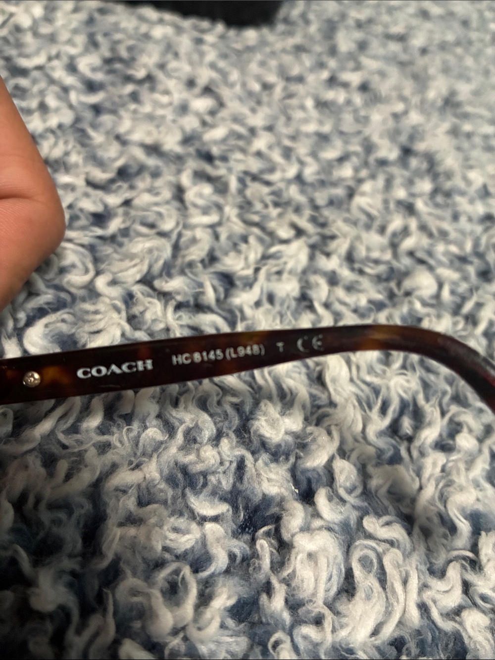 Coach Pink Brown Gradient Aviator Sunglasses with Gold Accents - Picture 9 of 11